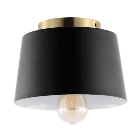 Safavieh Parkes Flush Mount, Black FLU4064A